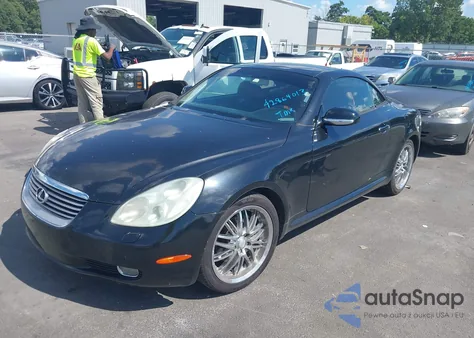 2002 Lexus Sc 430 z USA, uszkodzony, nr VIN JTHFN48YX20028810